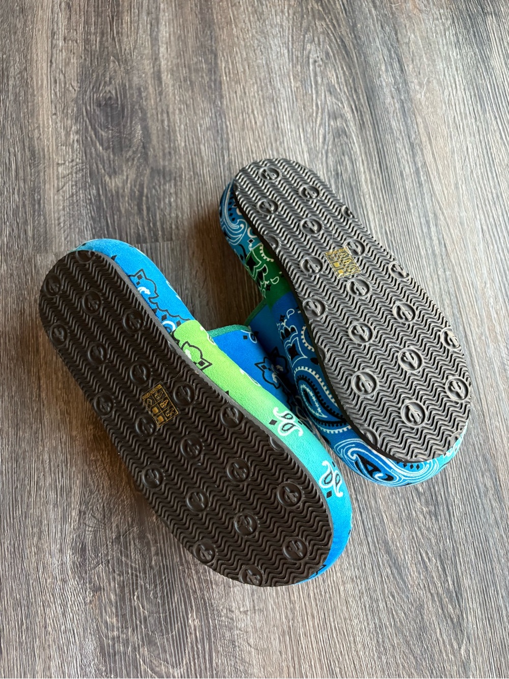 NWT Arizona Love Moly Bandanna Slide Sandals - Picture 6 of 6